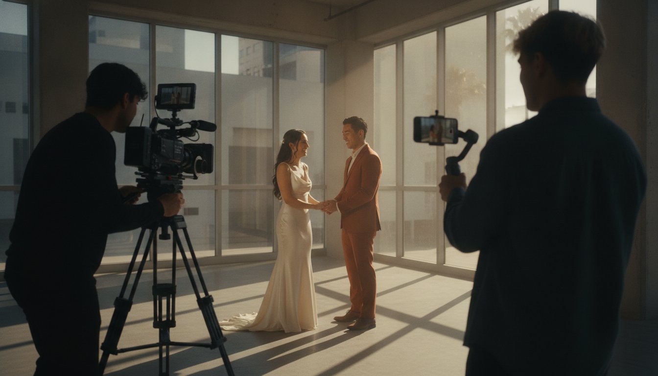 Wedding Content Creator vs. Videographer: Which One Do You Actually Need for 2026?